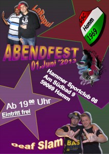 Plakat Abendfest