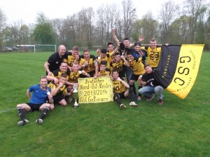 Nord Ostdt. Fussballmeister 2014 GSC Goettingen