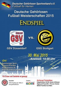 Plakat Endspiel 2015